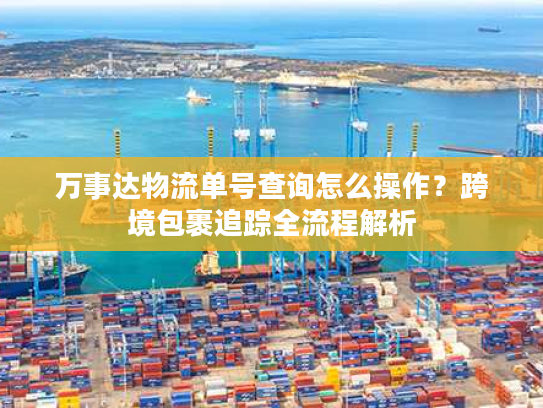 万事达物流单号查询怎么操作？跨境包裹追踪全流程解析