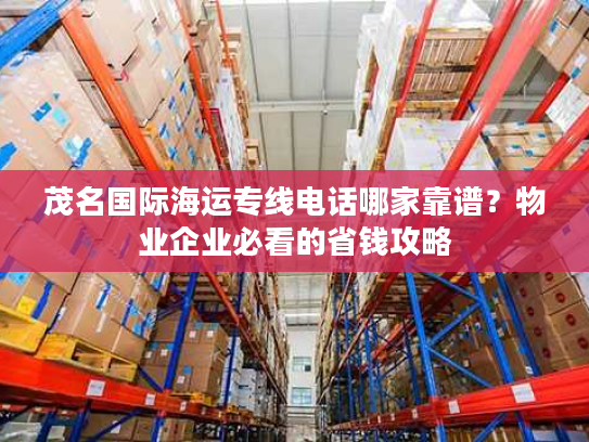 茂名国际海运专线电话哪家靠谱？物业企业必看的省钱攻略