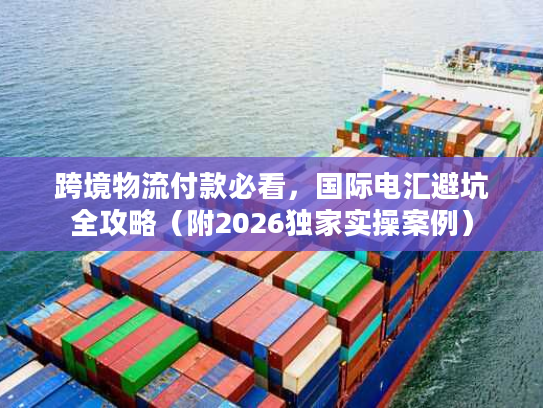 跨境物流付款必看，国际电汇避坑全攻略（附2026独家实操案例）