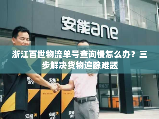 浙江百世物流单号查询慢怎么办？三步解决货物追踪难题