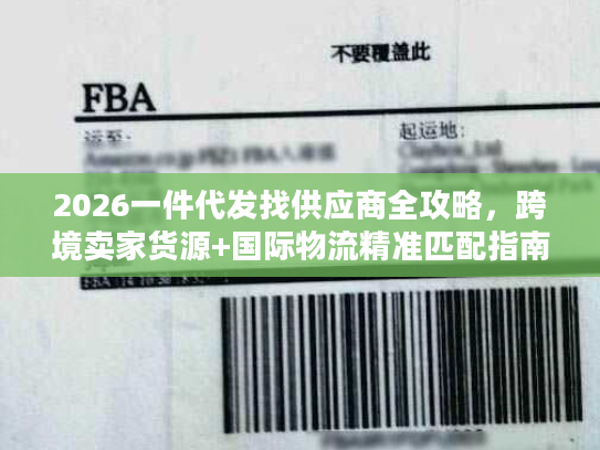 2026一件代发找供应商全攻略，跨境卖家货源+国际物流精准匹配指南