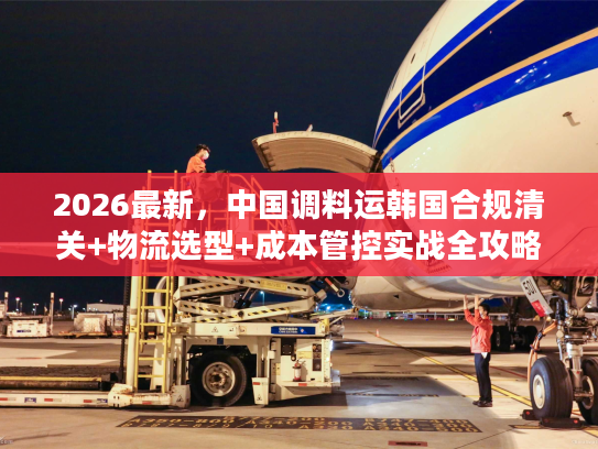 2026最新，中国调料运韩国合规清关+物流选型+成本管控实战全攻略