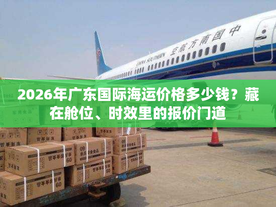 2026年广东国际海运价格多少钱？藏在舱位、时效里的报价门道