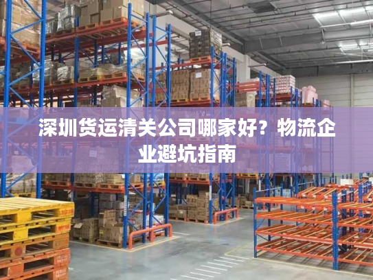 深圳货运清关公司哪家好?物流企业避坑指南 深圳货运清关公司哪家好?物流企业避坑指南