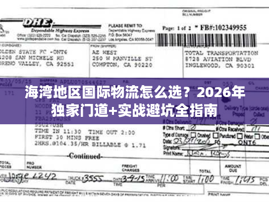 海湾地区国际物流怎么选？2026年独家门道+实战避坑全指南