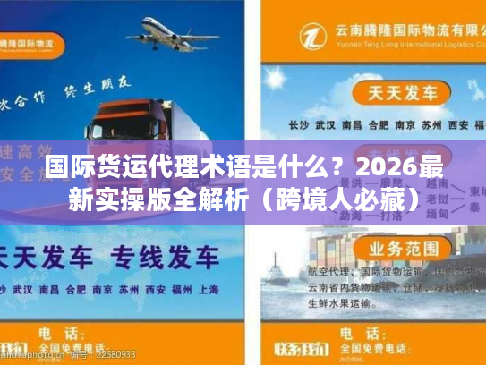 国际货运代理术语是什么？2026最新实操版全解析（跨境人必藏）