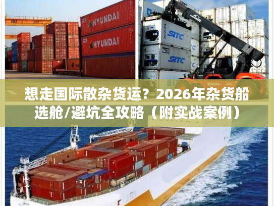想走国际散杂货运？2026年杂货船选舱/避坑全攻略（附实战案例）