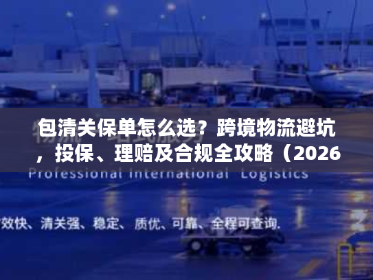 包清关保单怎么选？跨境物流避坑，投保、理赔及合规全攻略（2026版）