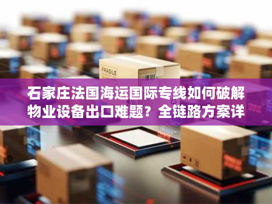 石家庄法国海运国际专线如何破解物业设备出口难题？全链路方案详解