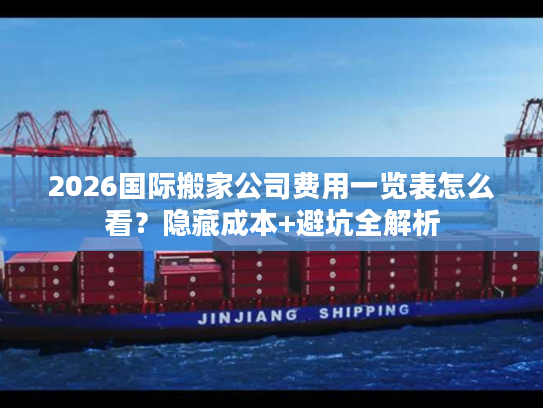 2026国际搬家公司费用一览表怎么看？隐藏成本+避坑全解析