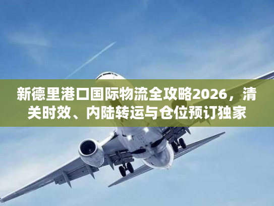 新德里港口国际物流全攻略2026，清关时效、内陆转运与仓位预订独家避坑指南