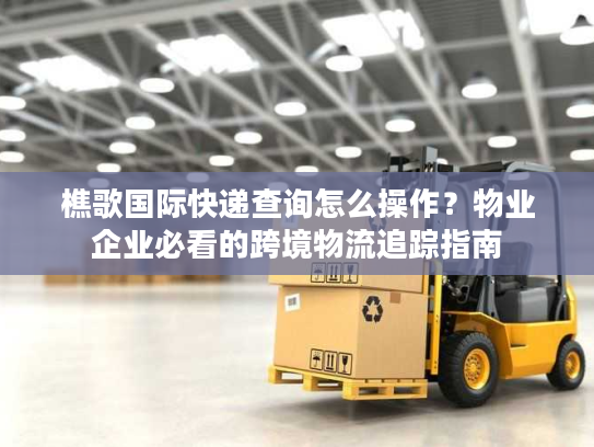 樵歌国际快递查询怎么操作？物业企业必看的跨境物流追踪指南