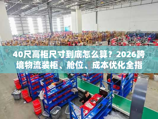 40尺高柜尺寸到底怎么算？2026跨境物流装柜、舱位、成本优化全指南
