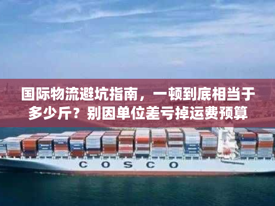 国际物流避坑指南，一顿到底相当于多少斤？别因单位差亏掉运费预算
