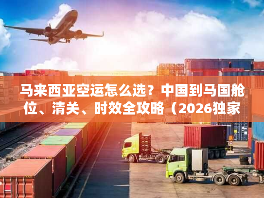 马来西亚空运怎么选？中国到马国舱位、清关、时效全攻略（2026独家）