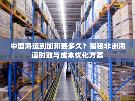 中国海运到加邦要多久？揭秘非洲海运时效与成本优化方案