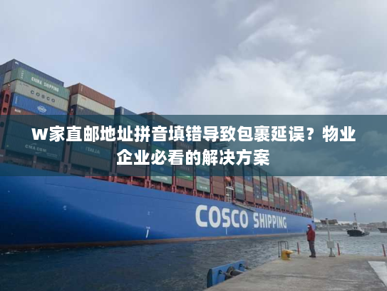 W家直邮地址拼音填错导致包裹延误？物业企业必看的解决方案