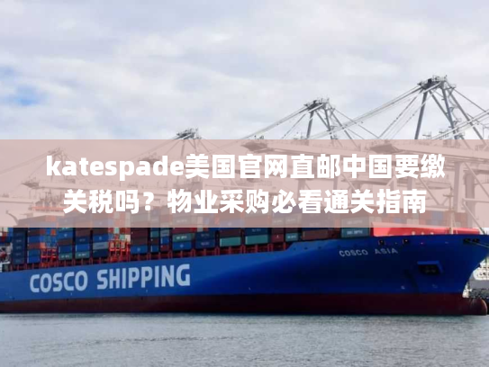 katespade美国官网直邮中国要缴关税吗？物业采购必看通关指南