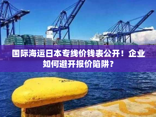 国际海运日本专线价钱表公开！企业如何避开报价陷阱？