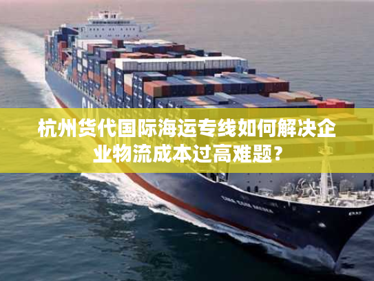 杭州货代国际海运专线如何解决企业物流成本过高难题？