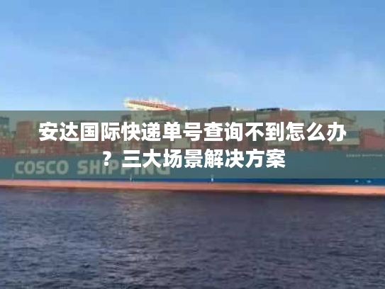 安达国际快递单号查询不到怎么办？三大场景解决方案