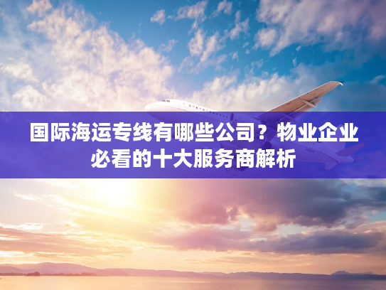 国际海运专线有哪些公司？物业企业必看的十大服务商解析