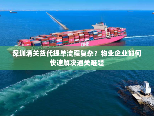 深圳清关货代提单流程复杂？物业企业如何快速解决通关难题