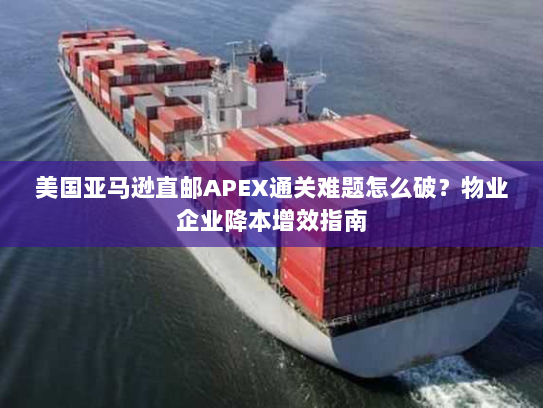 美国亚马逊直邮APEX通关难题怎么破？物业企业降本增效指南