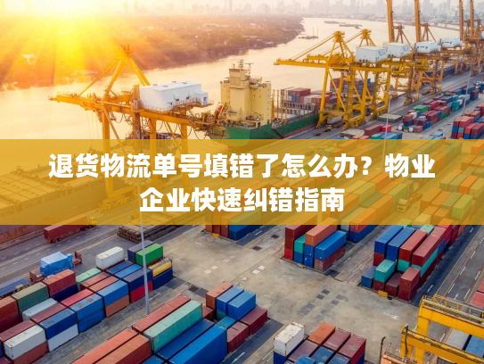 退货物流单号填错了怎么办？物业企业快速纠错指南