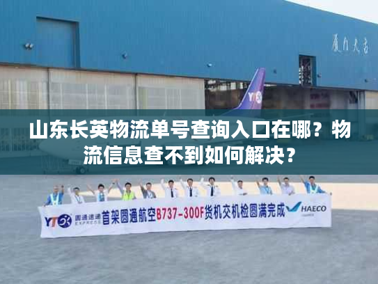 山东长英物流单号查询入口在哪？物流信息查不到如何解决？