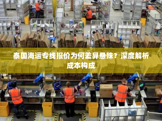 泰国海运专线报价为何差异悬殊？深度解析成本构成