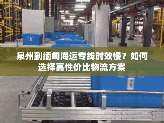 泉州到缅甸海运专线时效慢？如何选择高性价比物流方案