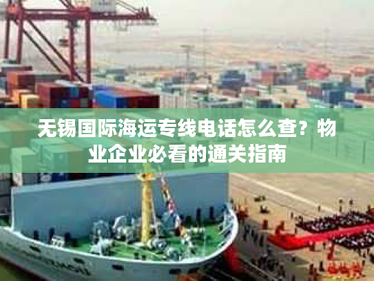 无锡国际海运专线电话怎么查？物业企业必看的通关指南