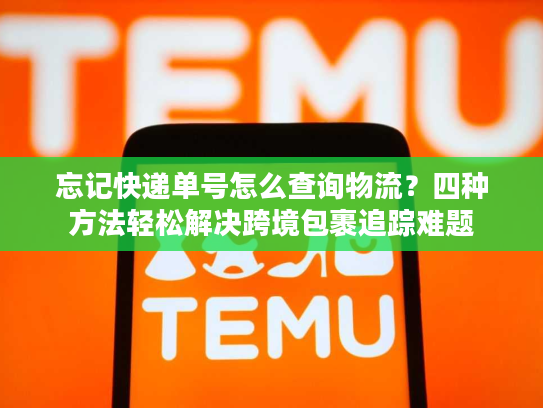 忘记快递单号怎么查询物流？四种方法轻松解决跨境包裹追踪难题