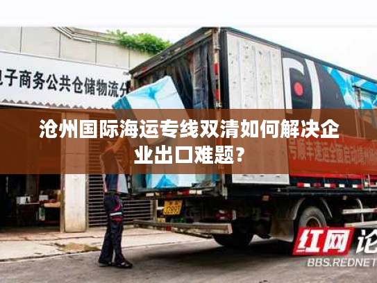 沧州国际海运专线双清如何解决企业出口难题？