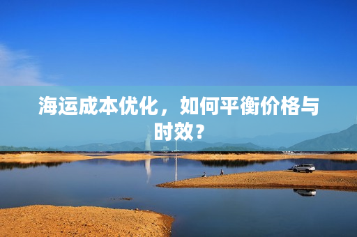 海运成本优化，如何平衡价格与时效？