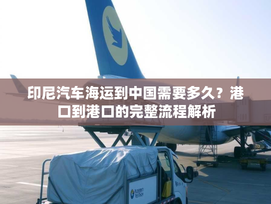 印尼汽车海运到中国需要多久？港口到港口的完整流程解析