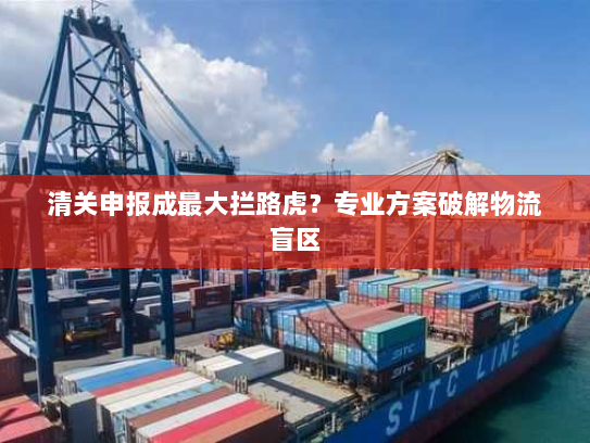 清关申报成最大拦路虎？专业方案破解物流盲区