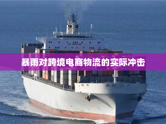 暴雨对跨境电商物流的实际冲击