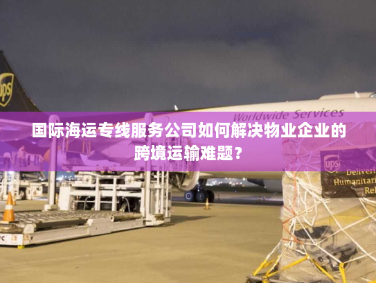 国际海运专线服务公司如何解决物业企业的跨境运输难题？
