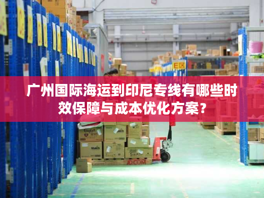 广州国际海运到印尼专线有哪些时效保障与成本优化方案？