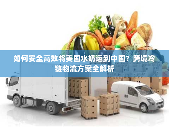 如何安全高效将美国水奶运到中国？跨境冷链物流方案全解析