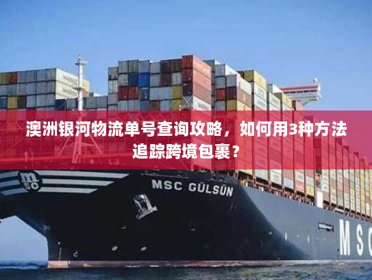 澳洲银河物流单号查询攻略，如何用3种方法追踪跨境包裹？