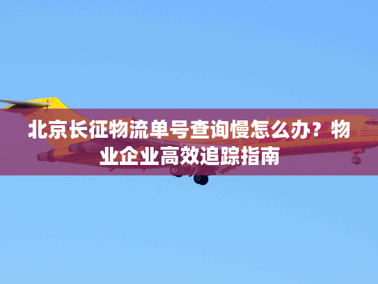 北京长征物流单号查询慢怎么办?物业企业高效追踪指南 北京长征物流单号查询慢怎么办?物业企业高效追踪指南