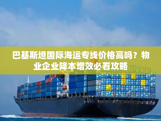 巴基斯坦国际海运专线价格高吗？物业企业降本增效必看攻略