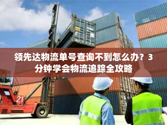 领先达物流单号查询不到怎么办？3分钟学会物流追踪全攻略