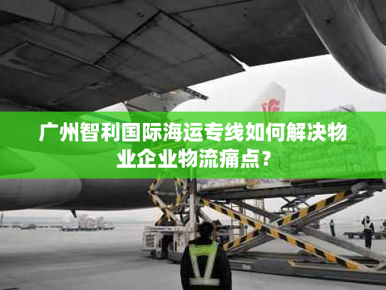 广州智利国际海运专线如何解决物业企业物流痛点？