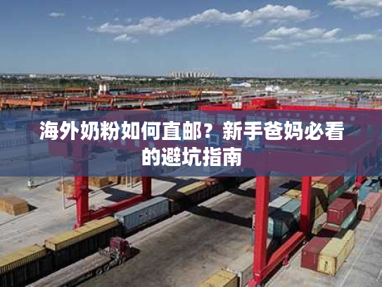 海外奶粉如何直邮？新手爸妈必看的避坑指南