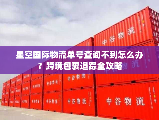星空国际物流单号查询不到怎么办？跨境包裹追踪全攻略
