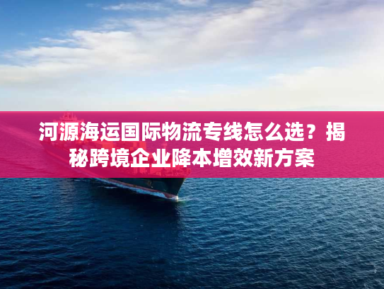 河源海运国际物流专线怎么选？揭秘跨境企业降本增效新方案